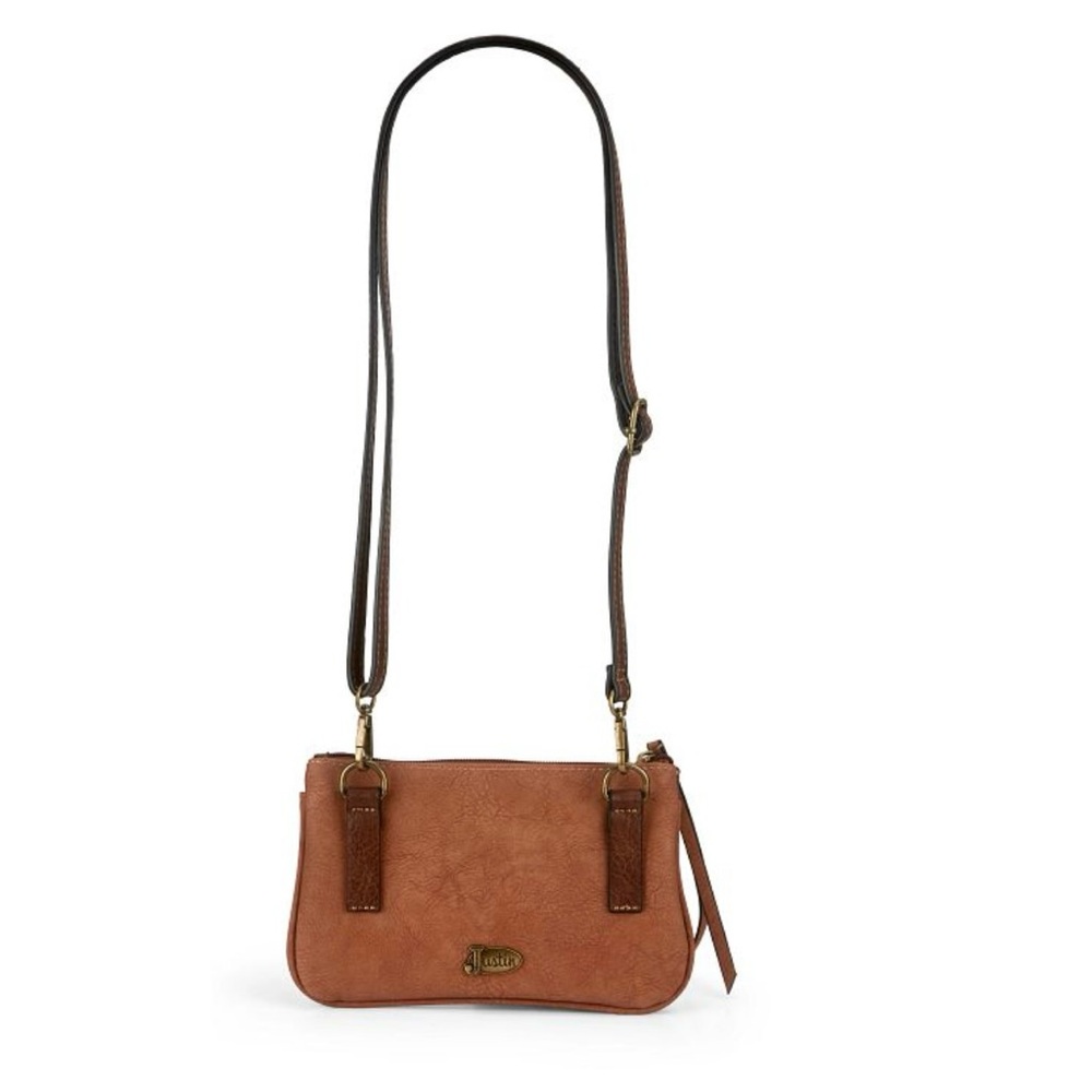 Justin Crossbody Bag Wristlet Clutch Or Belt Bag with Adjustable Strap